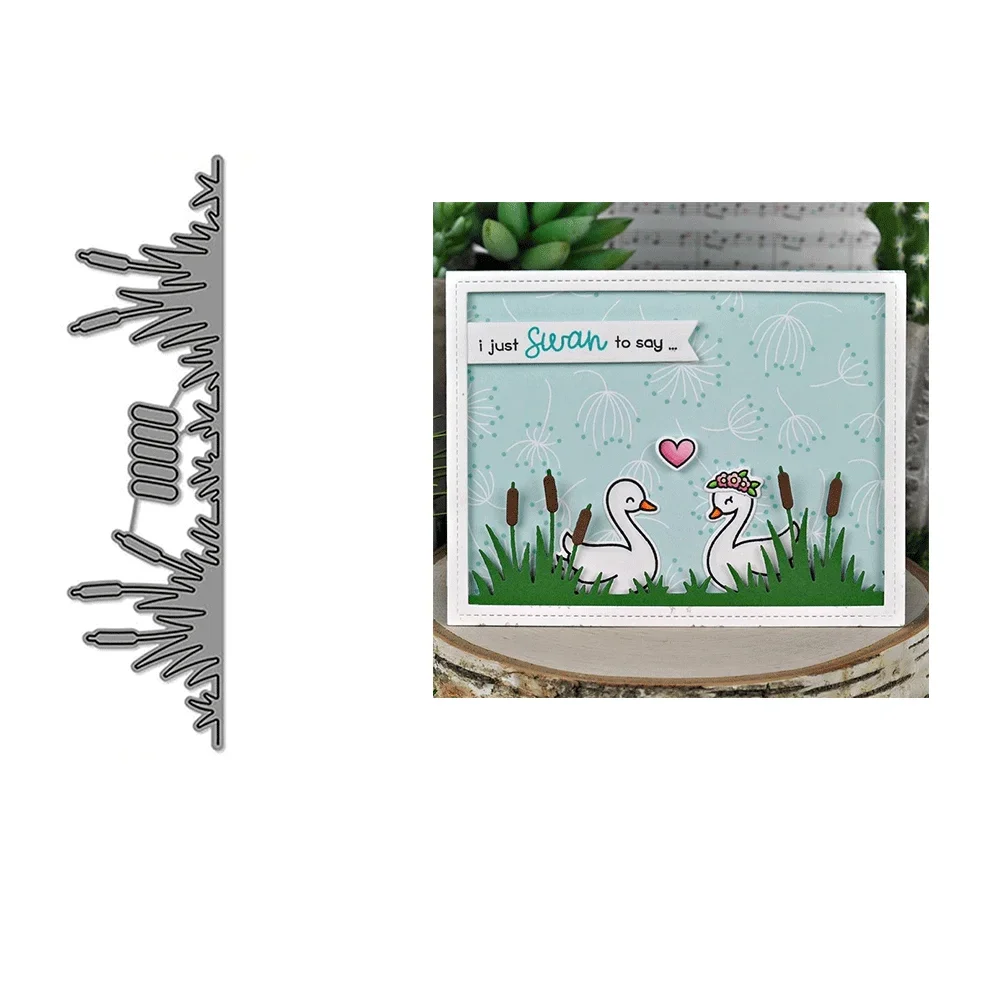 Meadow Backdrop Gift Box Metal Cutting Dies for DIY Crafting and Scrapbooking