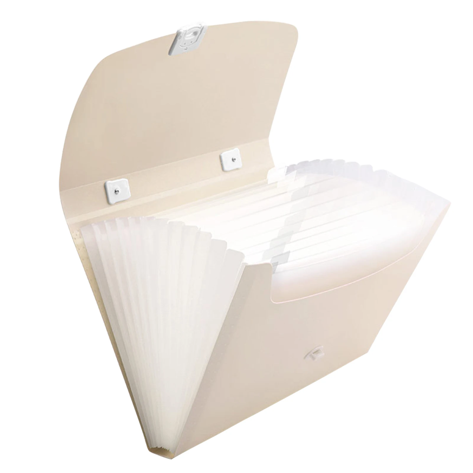 손잡이가 달린 문구류 사무실 홈 문서 정리함, 분실 방지 아코디언, 휴대용 방수 확장 파일 폴더, A4 크기