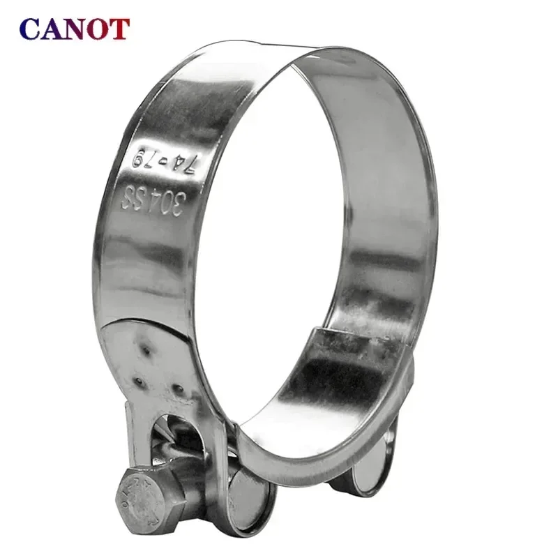 Stainless Steel Hose Clamps Exhaust Air Water Pipes Durable Sealing Strength Repair Welding Tools