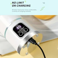 Presse-agrumes électrique portable, recharge USB, mini presse-agrumes sans fil, bouteille de 450 ml, mixeur de fruits, mixeur portable pour la maison, les voyages, le bureau 3