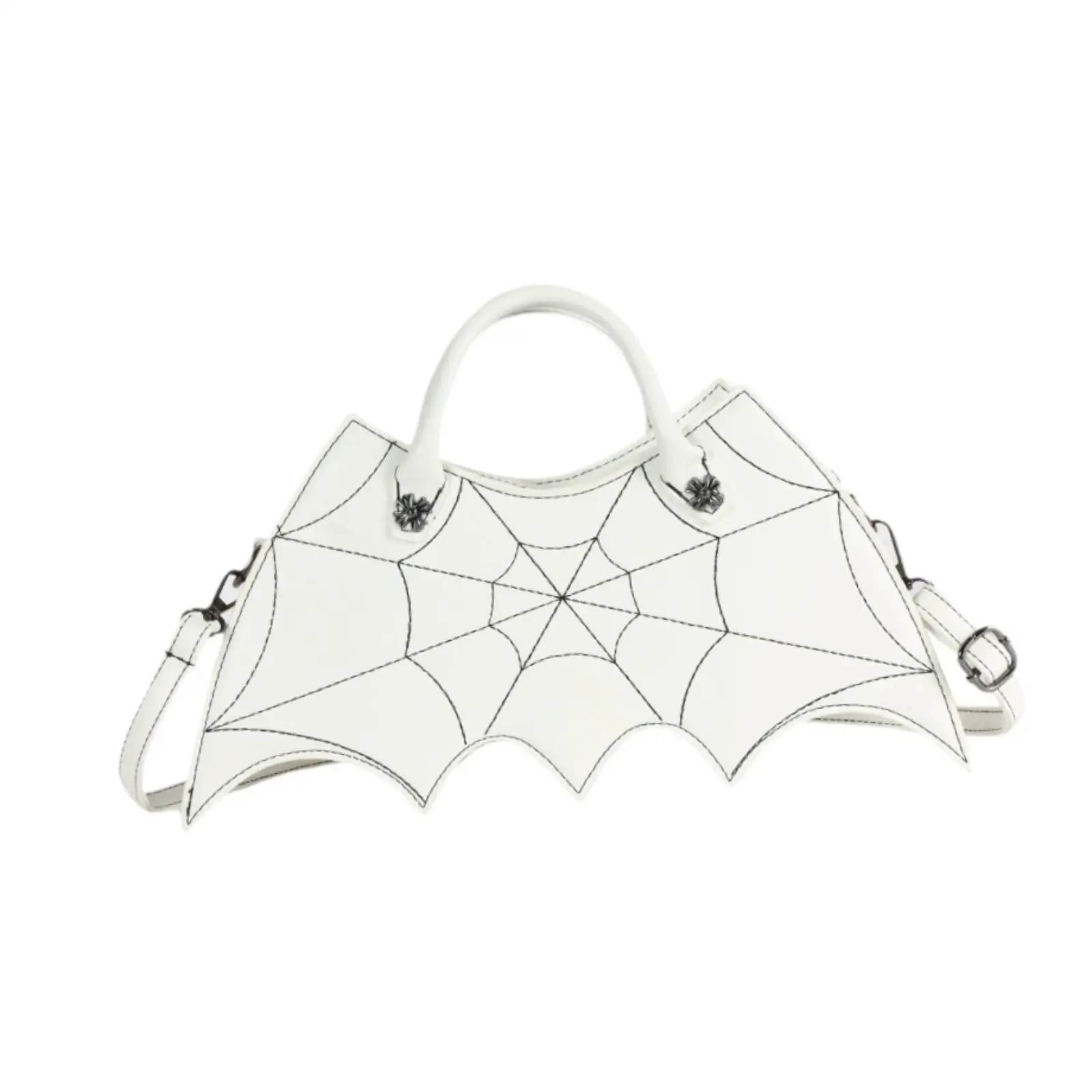 Bat Shaped Crossbody Causal Y2K Handle Bag for Shopping Festival Travel Vacation