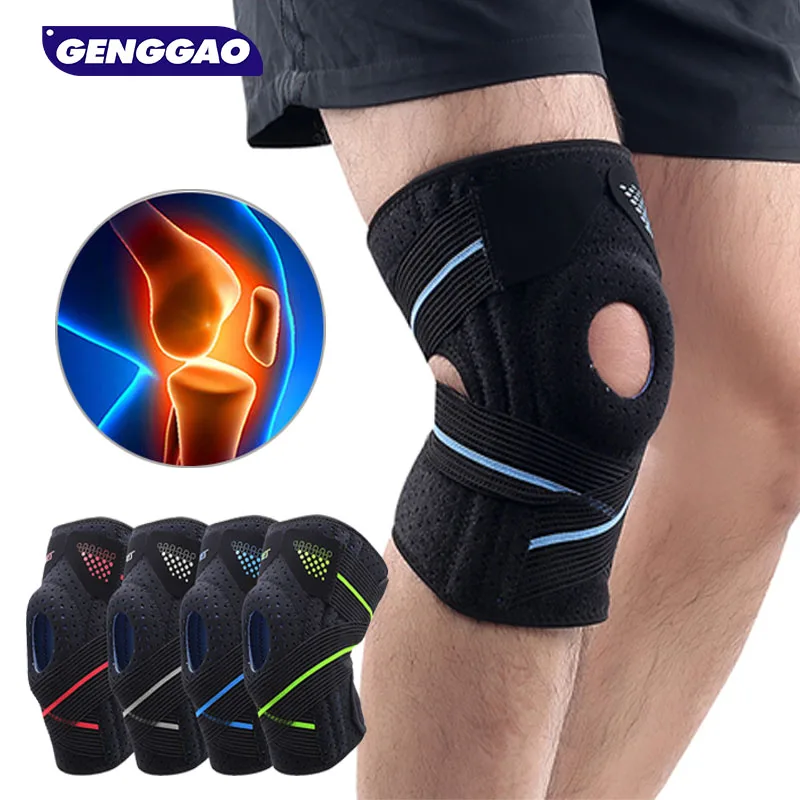 

1/2Pcs Adjustable Knee Brace Stabilizers for Meniscus Tear Knee Pain ACL MCL Injury Recovery Knee Support Pads for Men Women
