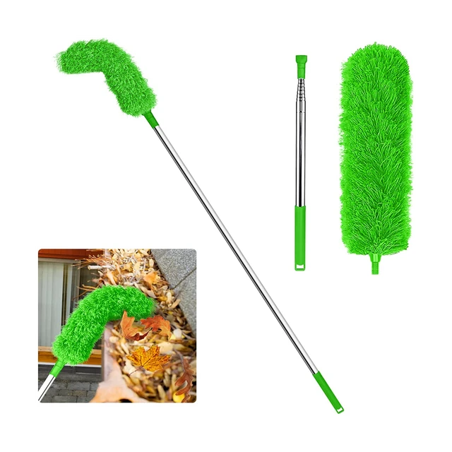 1Set Gutter Cleaning Brush Roofing Tool Easy Remove Leave with