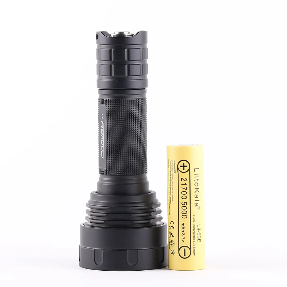 Convoy Z1 zoomable 21700 flashlight ,sst40 SFT40 LED, KW CULPM1.TG