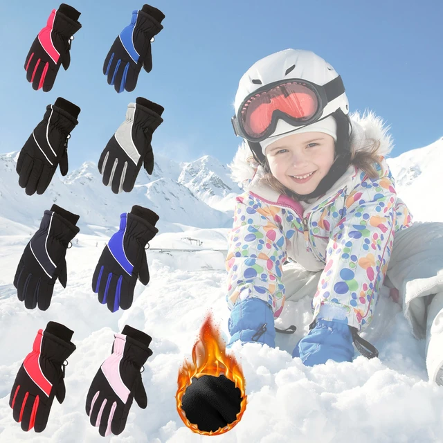 Kids Gloves Set Boys Old Winter Outdoor Years Kids Ski Girls Gloves  Snowboarding Boys For 3