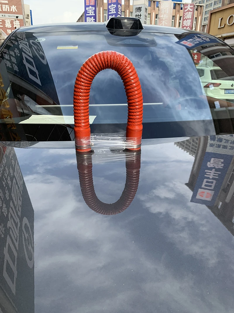 silicone, tubo do radiador, alta pressão, temperatura,