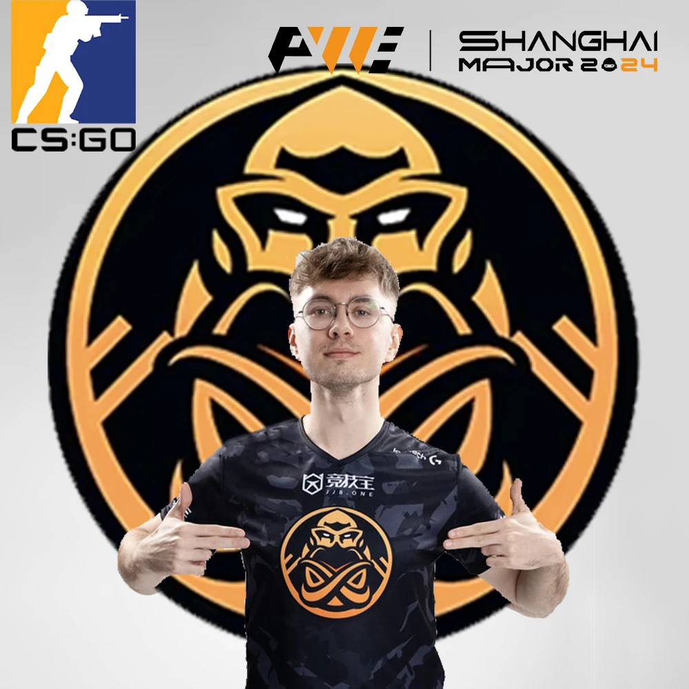 2024 Shanghai Major ENCE Esports Club Team Uniform Men's T-shirt