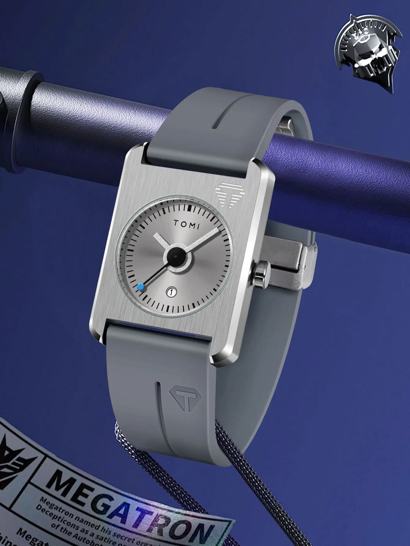 Men's fashion watches quartz watches square small dial wrist watches magnetic buckle watches simple leisure watches