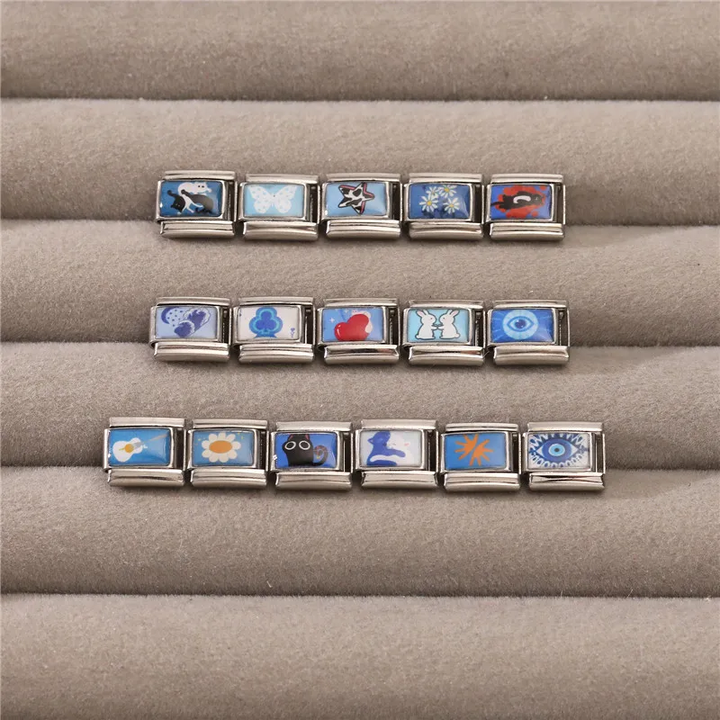 Italian Link Steel Bracelet Gift Cosmetic