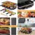 Electric Raclette and BBQ Grill, Smokeless Indoor 2-in-1 Griddle with 8 Nonstick Cheese Pans, Adjustable Temp, 1300W for Family 1 Electric Raclette and BBQ Grill, Smokeless Indoor 2-in-1 Griddle with 8 Nonstick Cheese Pans, Adjustable Temp, 1300W for Family 1