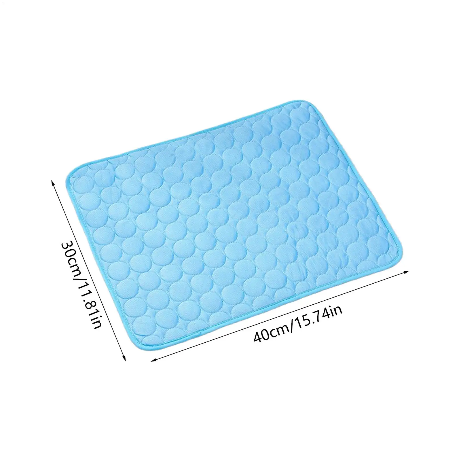 Dog Cooling Pad Cooling Ice-Silk Mats For Dogs Pet Breathable Summer Washable Beddings For Sofa Floor Kennel RV Car Seat Camping