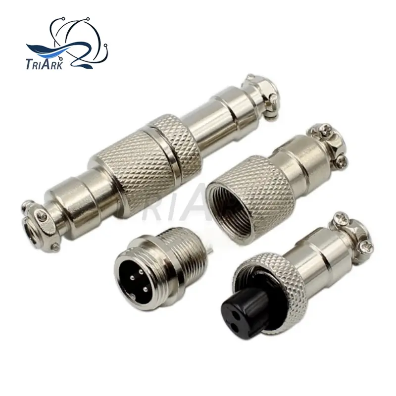 2PCS GX16 aviation plug socket connectors GX16-2P 3P 4P 5P 6P 7P 8P 9P 10P Pin core cable aviation plug connectors image 4