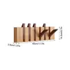 Wood Wall Coat Rack Clothes Organizer Piano Keys Clothes Dress Hanger Shelf Hat Backpack Dressing Rooms Storage Hanger Space 6