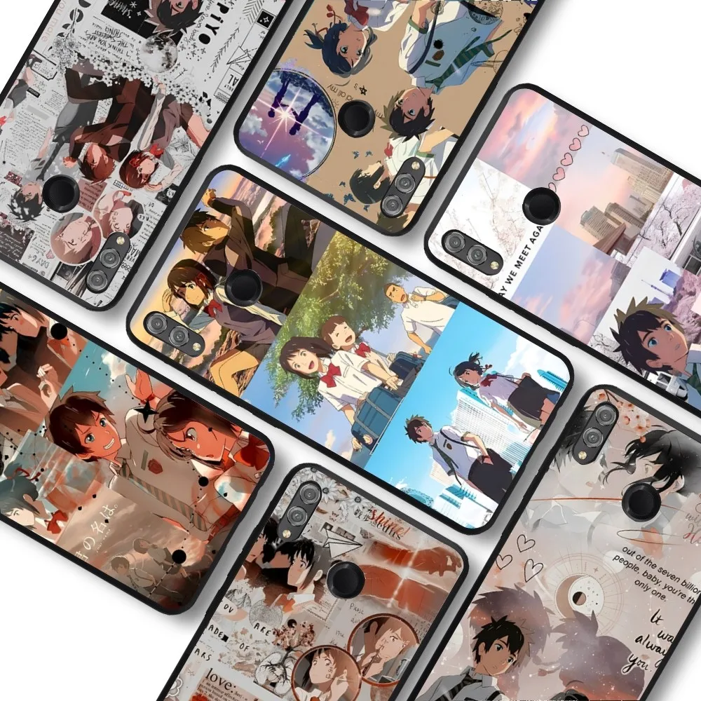 

Anime Your Name iphone case For Huawei Honor 10 lite 9 20 7A pro 9X pro 30 pro 50 pro 60 pro 70 pro plus
