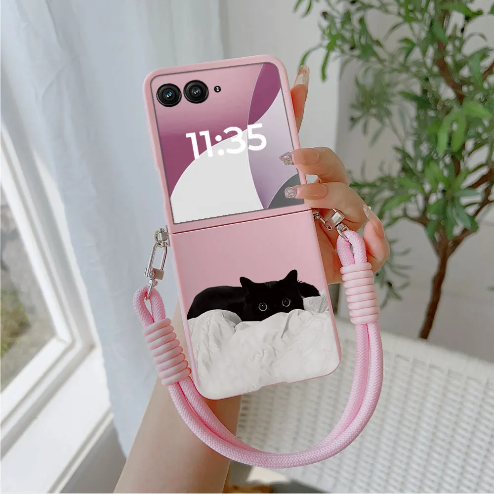 Luxury Candy Soft Protective Cover with Funny Cat Design
