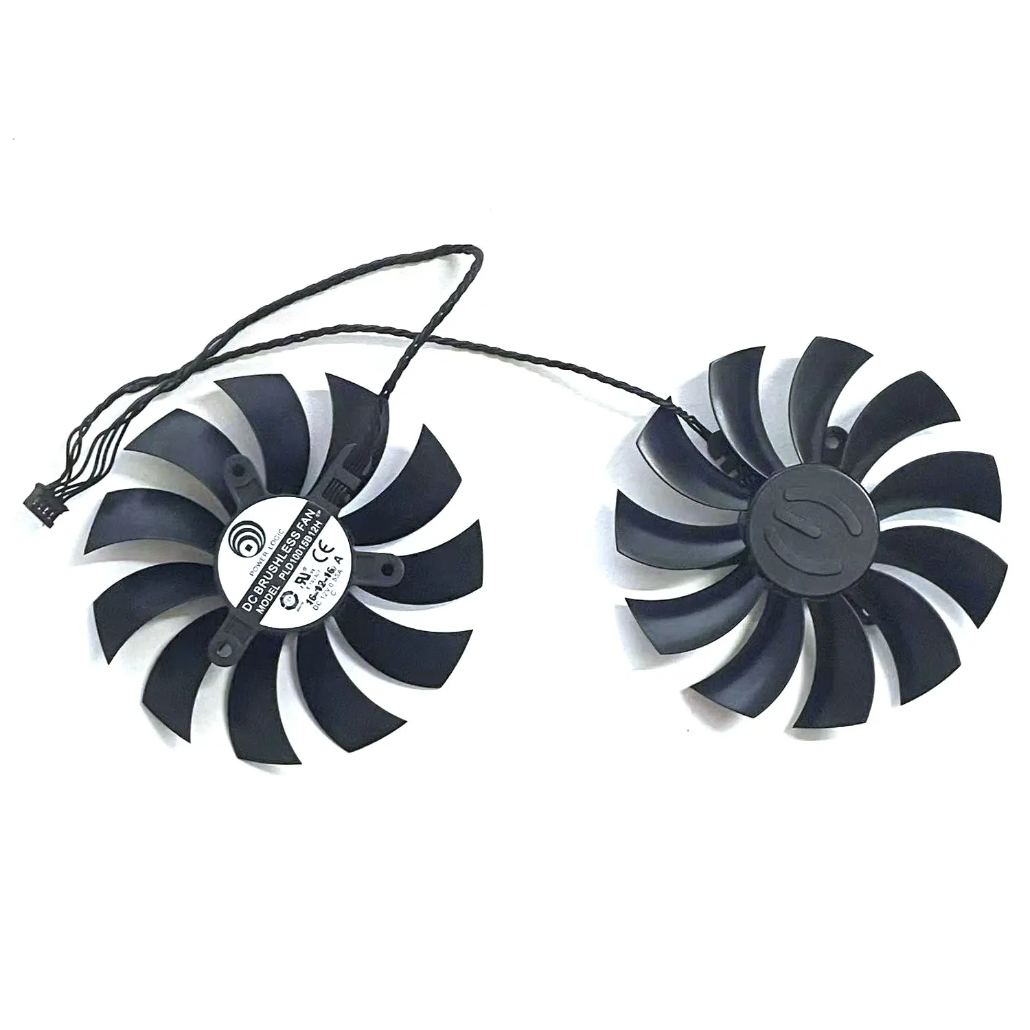 New original 4PIN 95MM PLD10015B12H DC 12V 0.55A for EVGA GTX 1080 1070TI 1070 ACX graphics card cooling fan