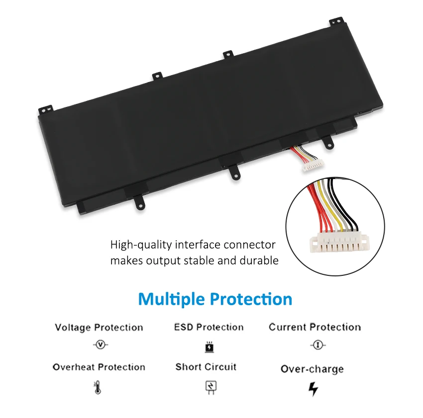 Bateria do Portátil para Asus Rog Flow X13 Pv301 Pv301qh Gv301 Gv301q Gv301qc Gv301qe Gv301qh Gv301ra Gv301rc 62wh Kingsener-c41n2009 - Imagem 4