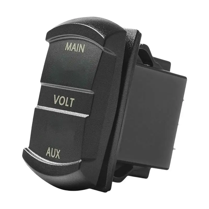 

Dual LED Digital Display Voltmeter DC 12V/24V Car Volt Meter Boat Voltage Marine Gauge Auto Battery Volt Monitor