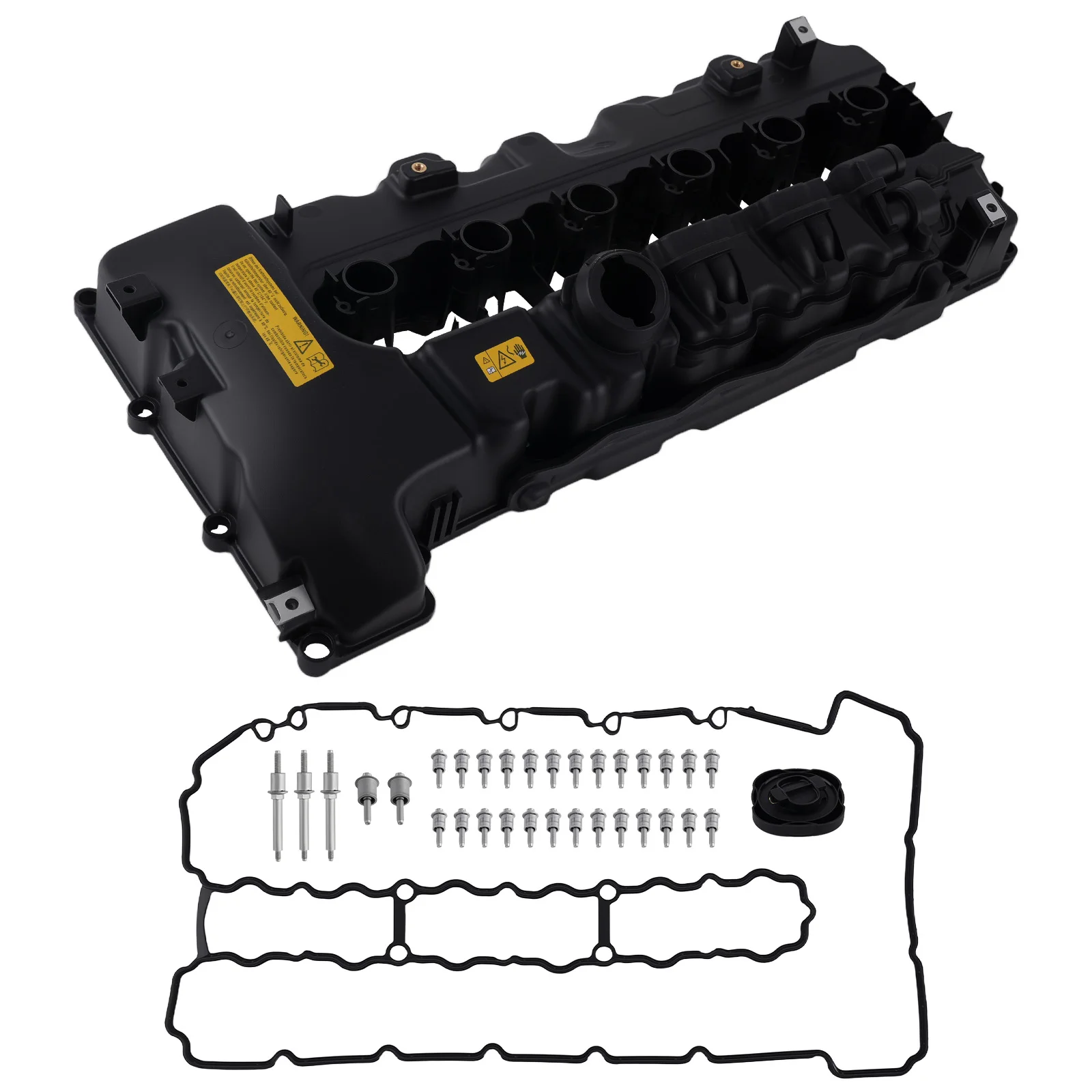 Kit de cubierta de motor para BMW N54 N55 135i 335i 535i X6 2007-2019 con junta de pernos