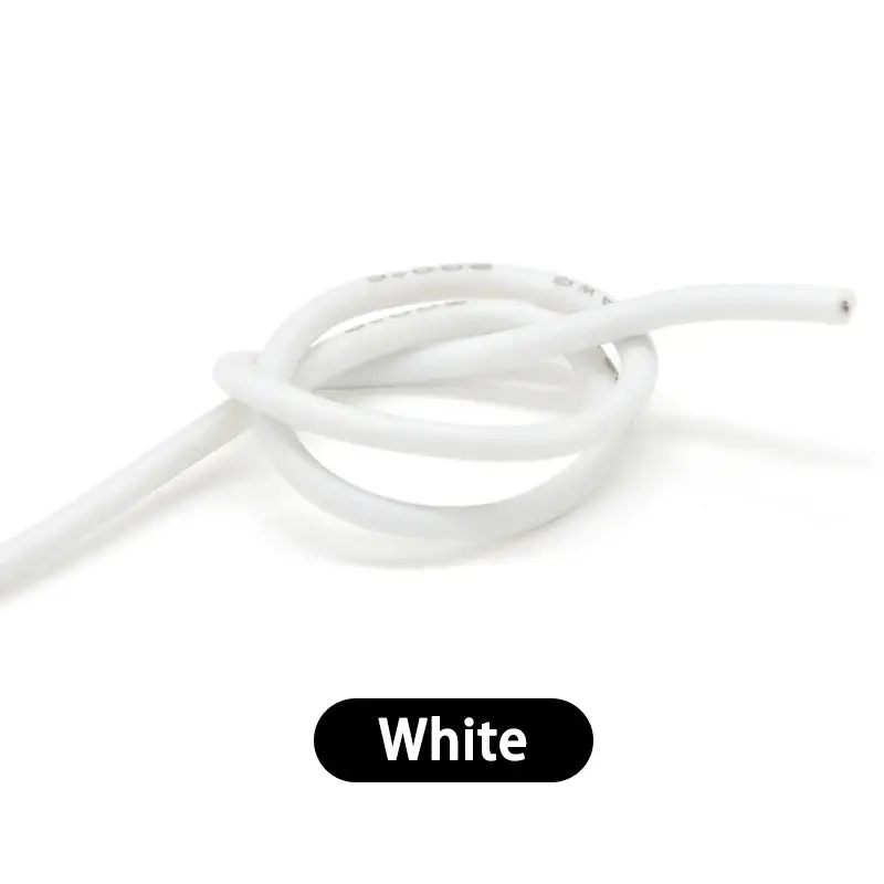 1M/5M Heat-resistant Cable 30 28 26 24 22 20 18 16 15 14 13 12 10 AWG Ultra Soft Silicone Wire High Temperature Flexible Copper - Image 8