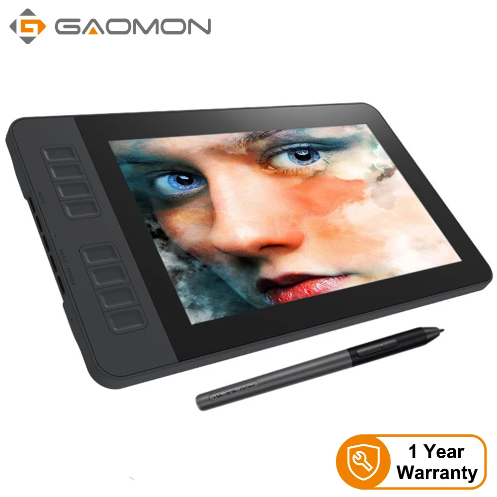 Tanie GAOMON PD1161 IPS HD grafika rysunek Tablet cyfrowy Monitor ekran piórkowy z
