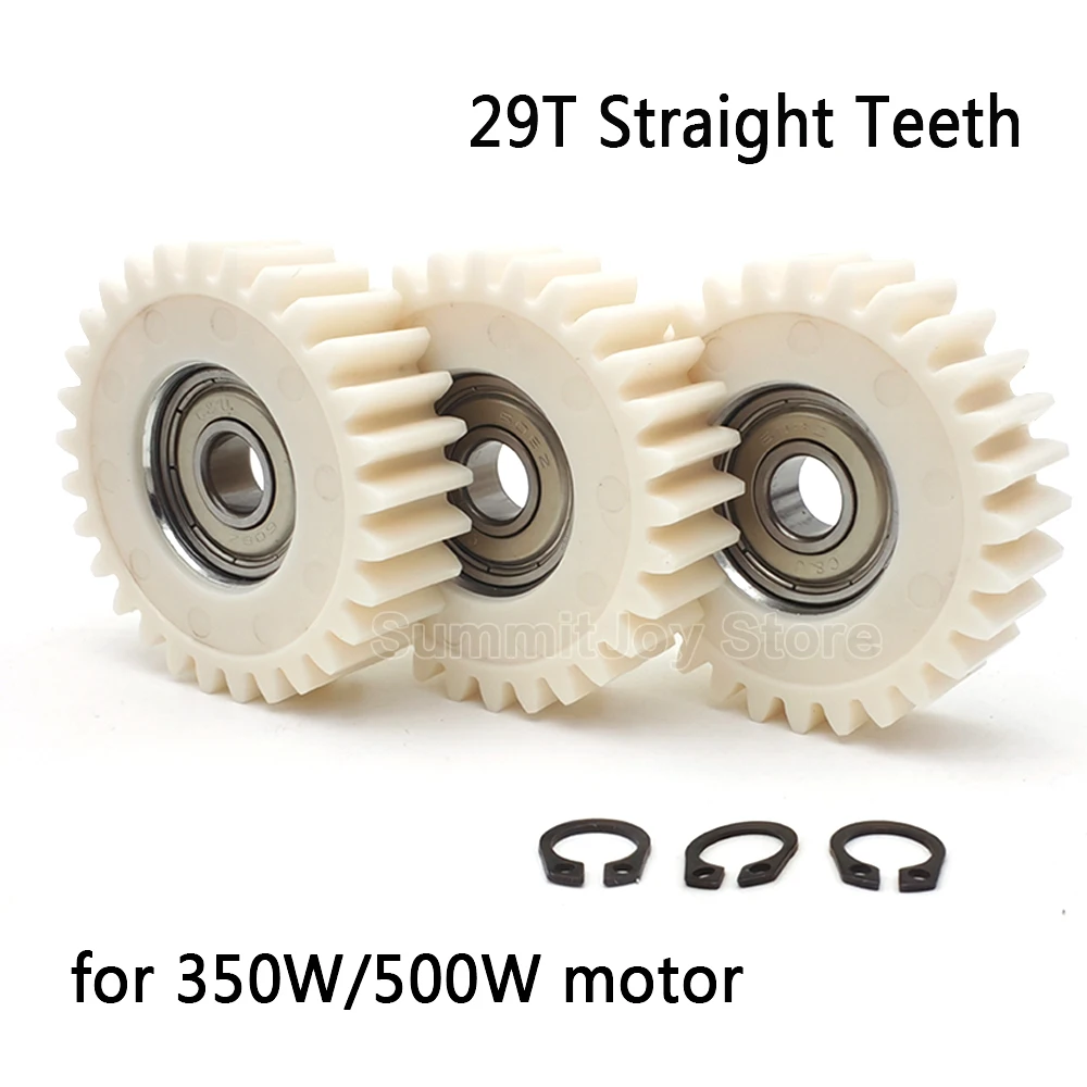 8mm 베어링이 있는 29T 기어 휠 허브 유성 기어 46.5x13mm 전기 자전거 모..