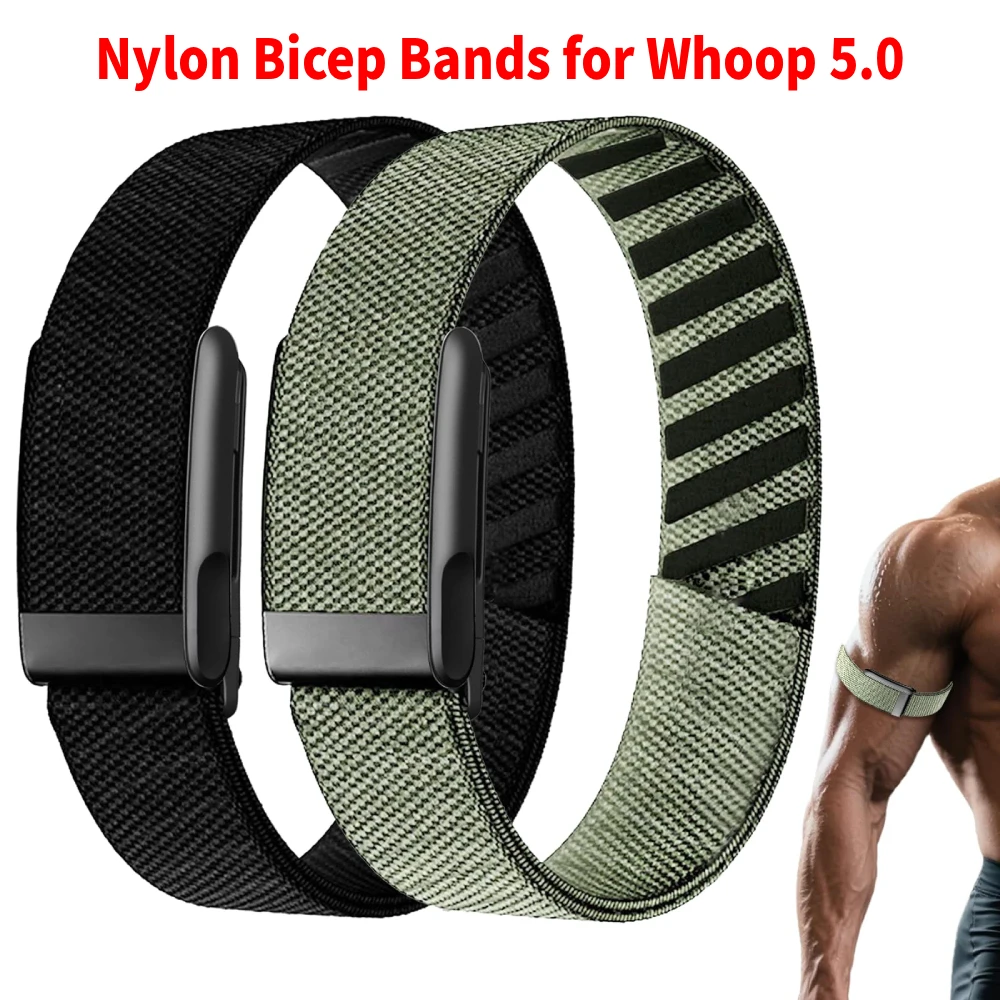 Nylon Bicep and Ankle Fitness Sport Strap for Health and Activity Tracking