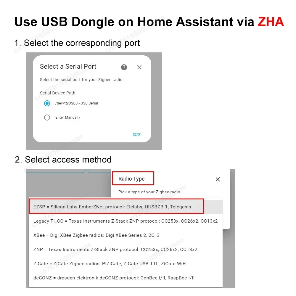 Zigbee 3.0 USB Dongle Based on Silicon Labs EFR32MG21 Universal Zigbee Gateway ZB-GW04 V1.2 Adapter Support ZHA Zigbee2MQTT HAB