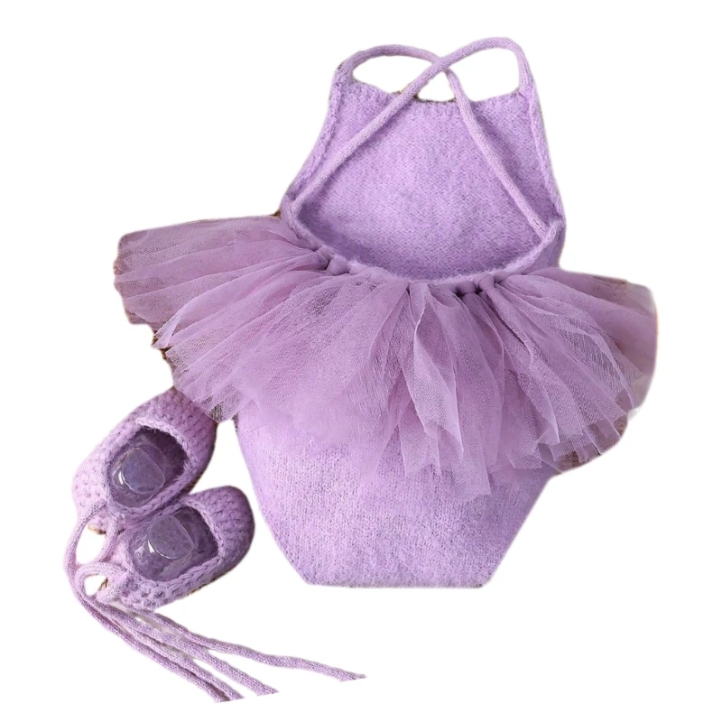 

N80C Photo Clothes Photography Costume Clothing Dress Shoes Outfit for Toddlers