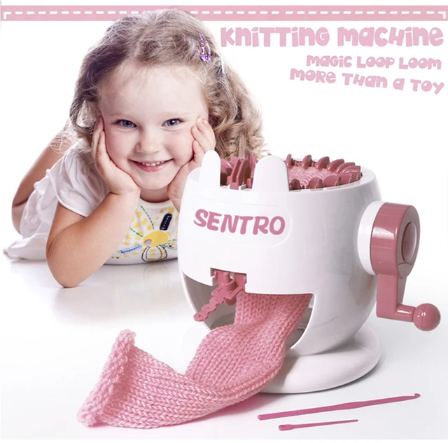 Macchina Per Maglieria A Mano 22 Aghi - Per Sciarpe, Cappelli E Calzini, Giocattolo Creativo Per Bambini E Adulti