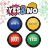 High Quality Plastic Sound Button 85db Holiday Supply Sound Talking Funny Button Party Gift Talking Button 3