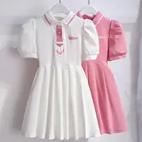 Robe de princesse plissée pour enfants, version coréenne, petit parfum, doux, grande robe pour fille, 3 à 12 ans, nouveau, 2024 1