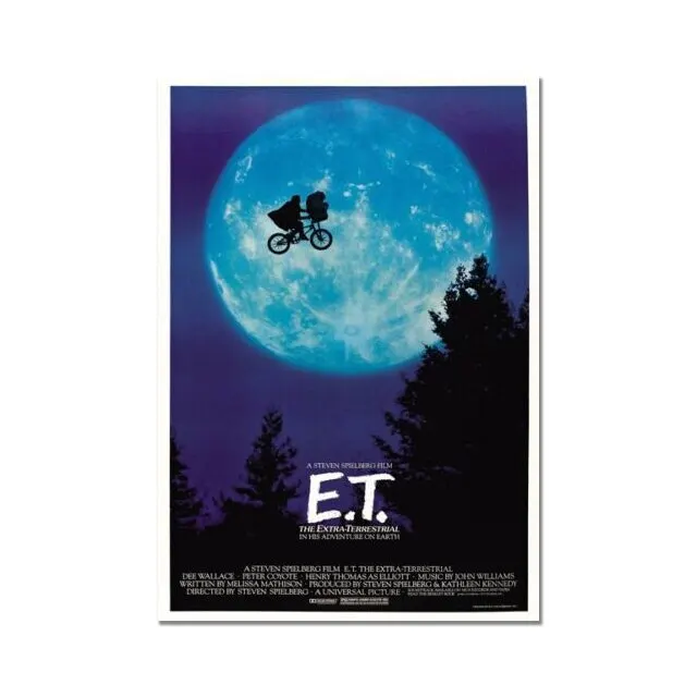 thumbnail image 1 of Impresión en lienzo de carteles de películas clásicas de los años 80: arte de pared en alta definición para decoración de bares y salas de estar, 1 of 5