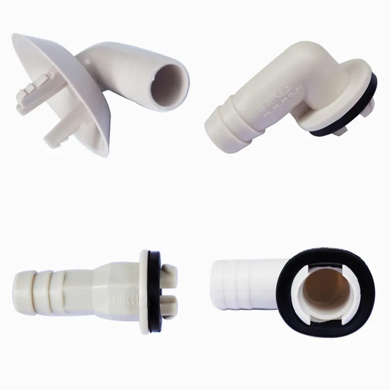 AC System Drain Hose Adapter 0.75in with Rubber Ring Easy to Install Higher Tightness for MEDIA Extenal AC air conditioning adapter air conditioner connector air conditioner parts air conditioning accessories