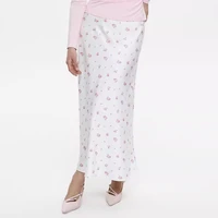 Summer Printed Fashion Long Skirt for Women High Waist Contrast Patchwork Slim Elegant Party Looks Ladies Y2k Maxi Skirt - Image 3