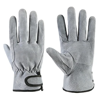 Work Gloves Sheepskin Leather Workers 3