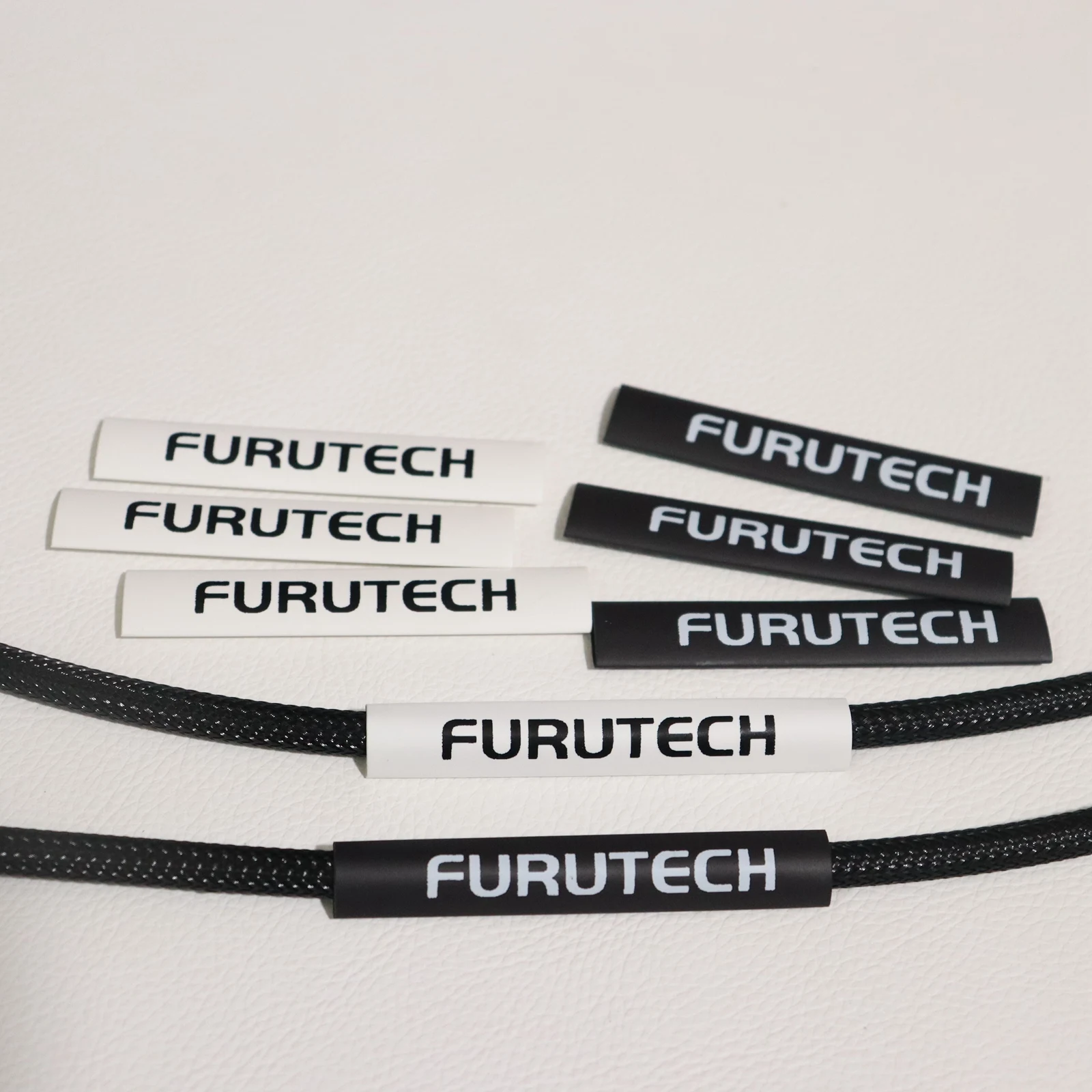 Furutech Black/White for5-14mm diameter high-quality insulation heat shrink tube DIY audio cable speaker wire shrink tube