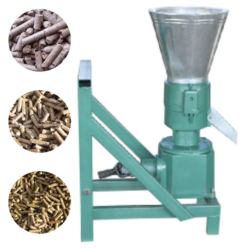 KL150P Pellet Press Wood Pellet Mill Machine Feed Pellet Machine 50-90KG/H PTO Shaft Drive Sawdust Pellet Machine