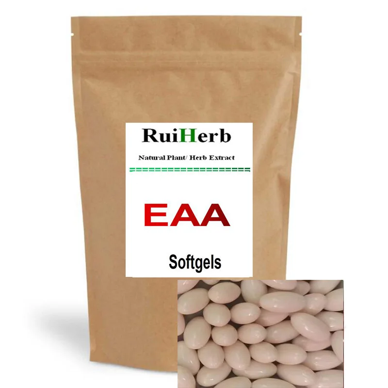 1Pack 120PCS, Essential Amino Acids (EAA) Softgel & capsule