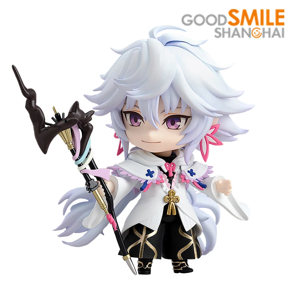Оригинальная кукла Nendoroid Good Smile 905 Fate/Grand заказ Мерлин Магус цветов ГК кавайная