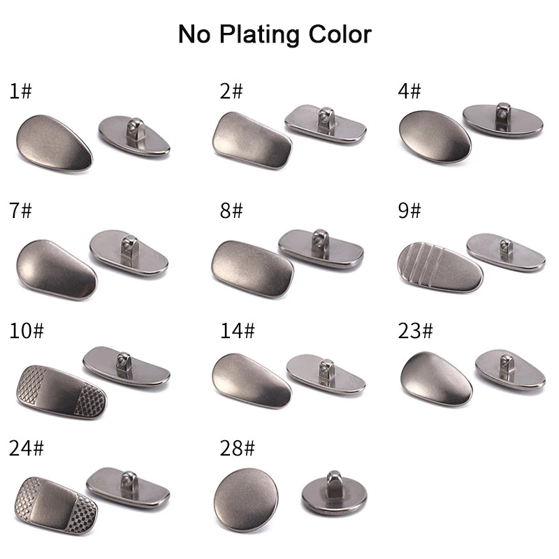 10pcs(5pairs) Titanium Optical Accessory Nose Pads Screw in Type Metal Glasses Nose Pad Holder Eyeglasses Repair Part 2