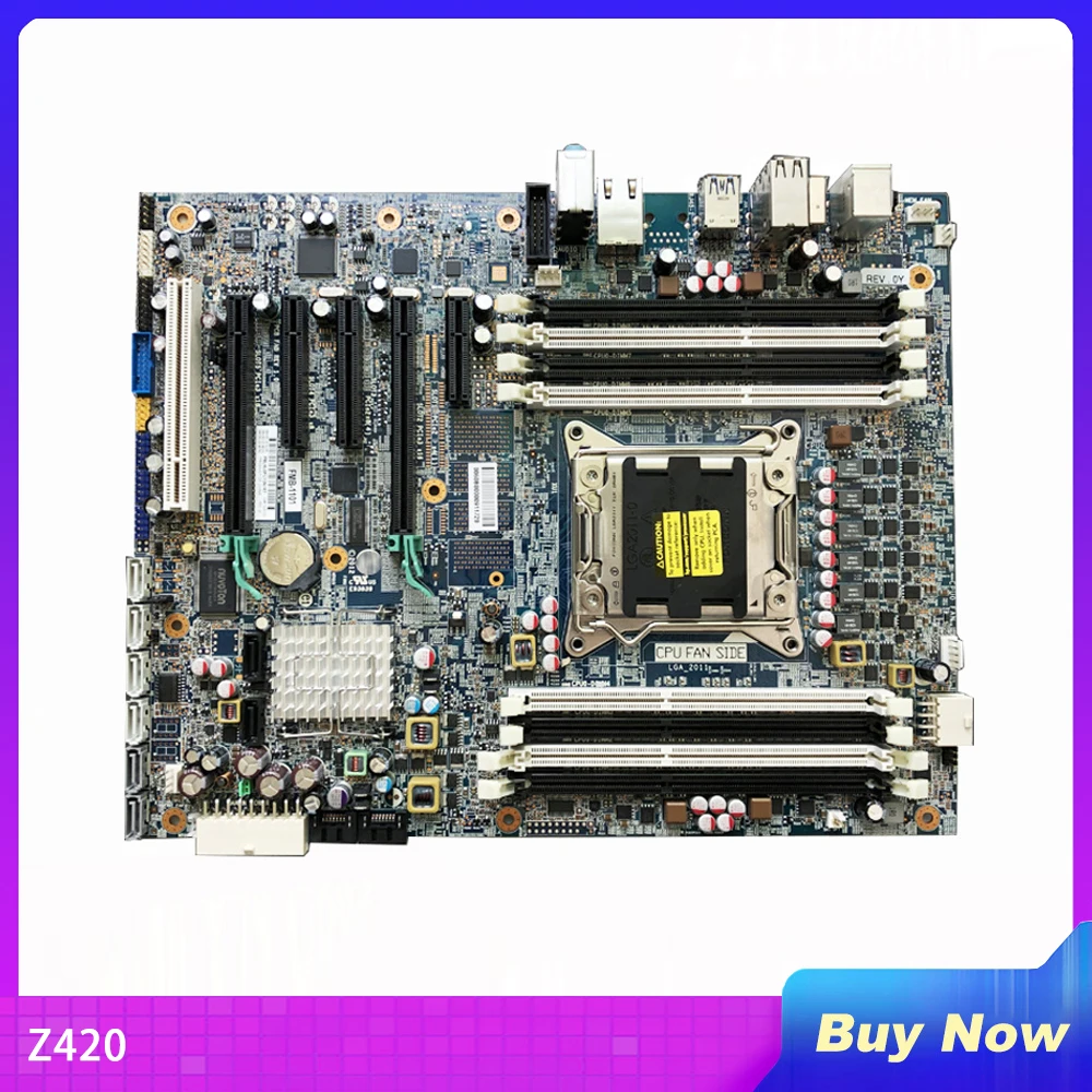 X79 Per Hp Z420 Scheda Madre 708615-001 708615-601 618263-003 C602 Perfetto Di Prova
