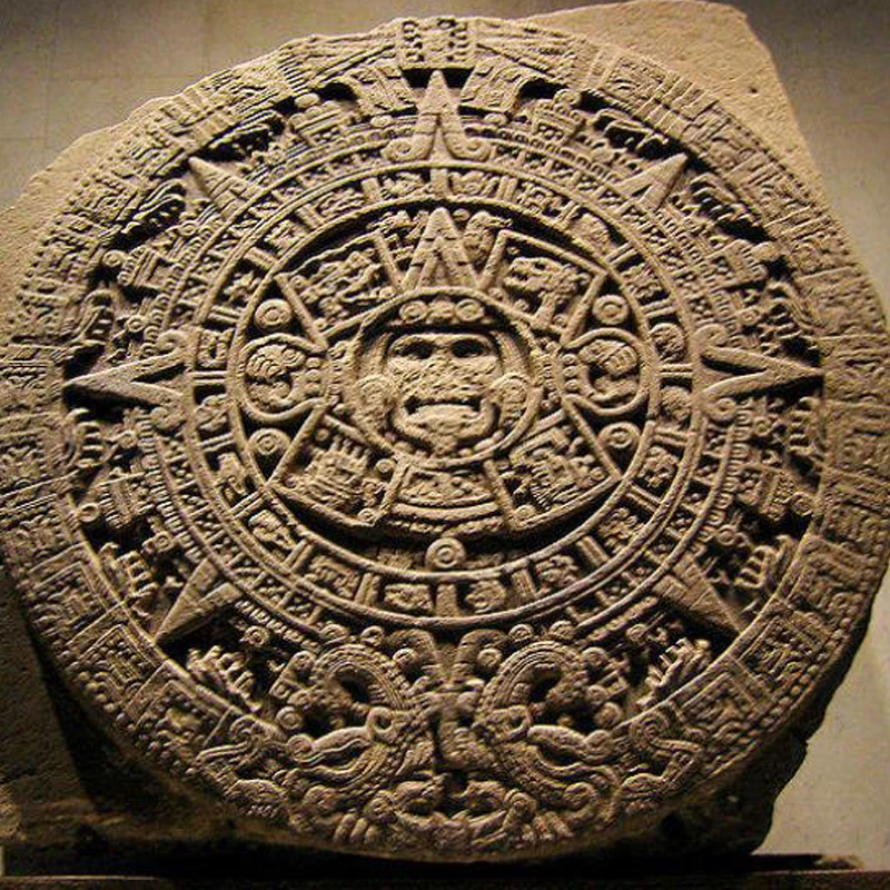 Fidget Toy Sensory Fidget Toy Anti Stress Toy Finger Sensory Toy Mayan Aztec Calendar Gold Coin Gadgets For Anxiety ADHD EDC