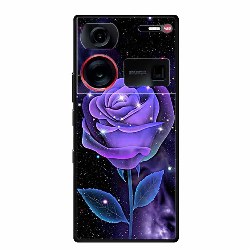 Sleek Black Silicone Soft Back Cover for Smartphones - 6.8 Coque
