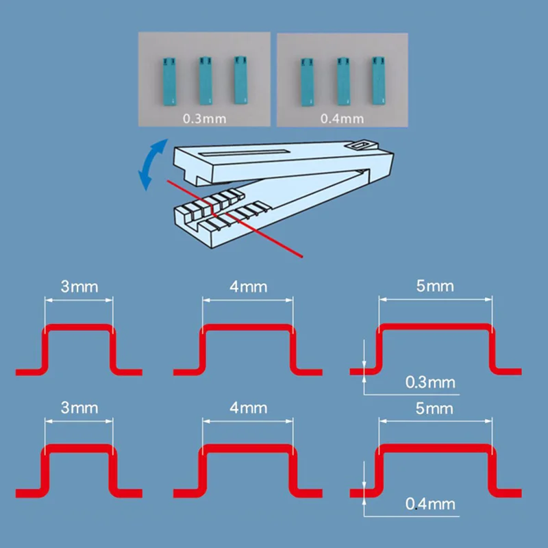 Hobby model building tools Model handle making bending tool 3/4/5mm For Assembling model DIY Retrofitting 3