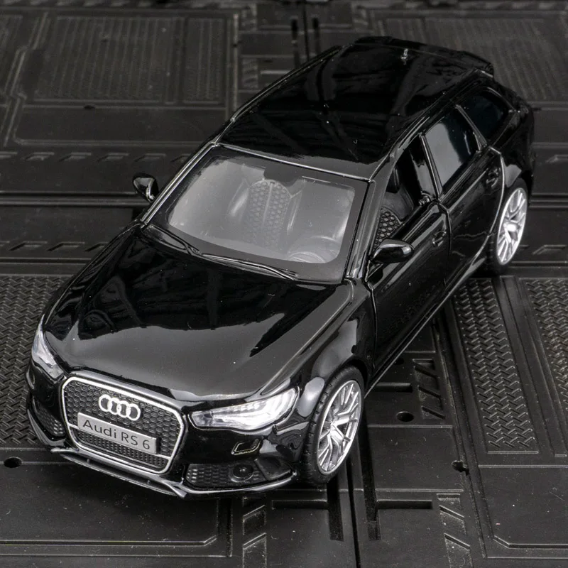 

1:36 Audi RS6 Station Wagon Alloy Car Model Diecasts Toy Vehicles Car Metal Model Simulation Pull Back Collection Childrens Gift