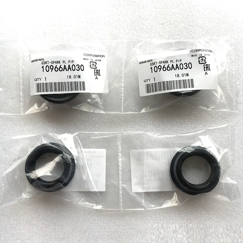 

NBJKATO Brand New Genuine 4PCS set Spark Plug Tube Seals 10966AA030 For Subaru Impreza Legacy Forester Outback