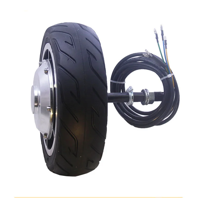 10inch 100rpm 24V/36V 250W 320W Mono Shaft Geared Brushless Hub Motor Wheel With Dual Drive Wireless Bluetooth Remote Controller