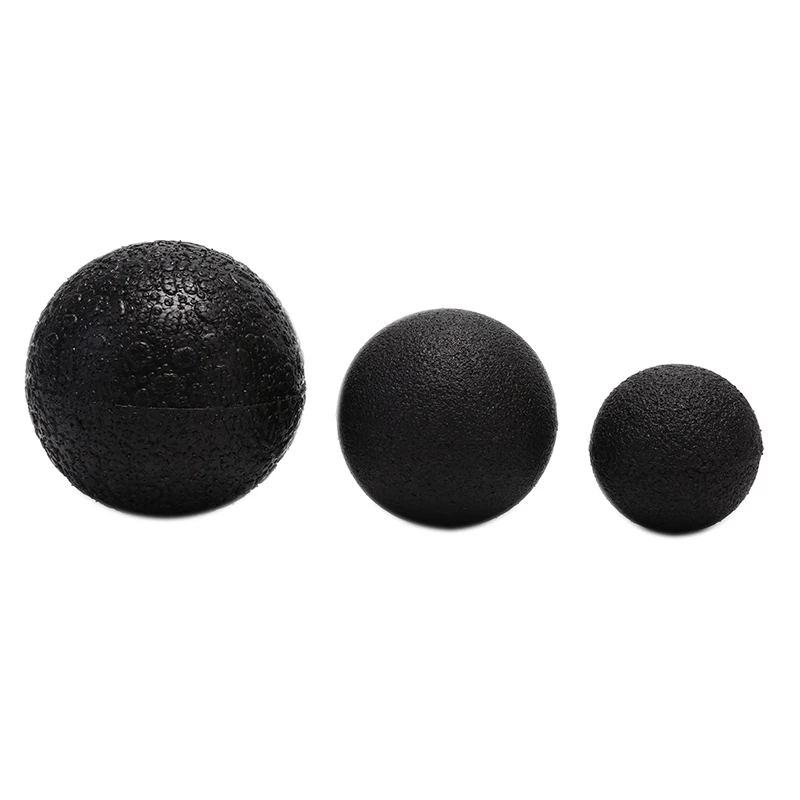 1PC Fitness Round EPP Hand Massage the Ball Portable Physiotherapy Ball Gym Sport Massager Roller Black Training Grip