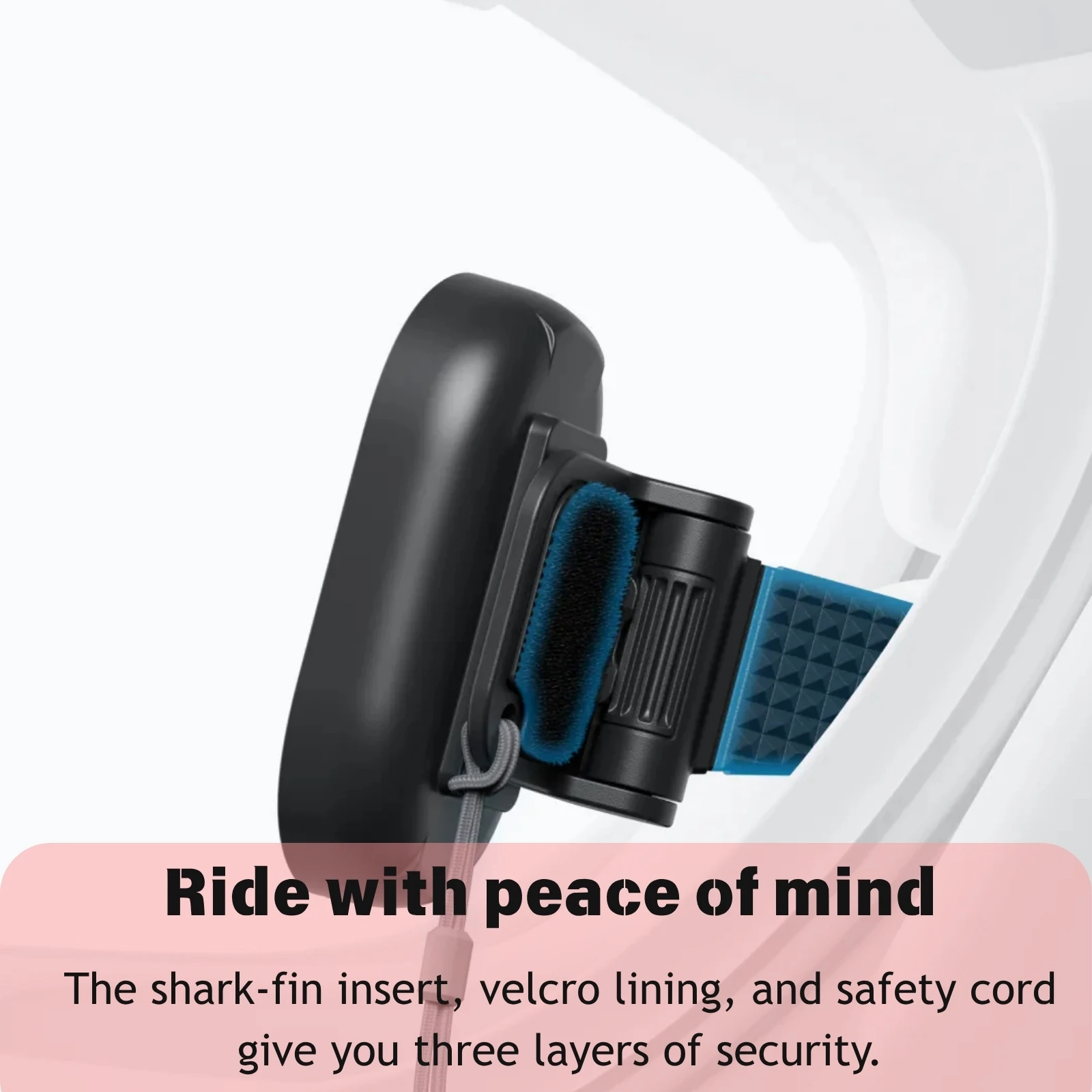 Support Fixation Casque Insta360 GO 3S/GO 3 - Moto POV